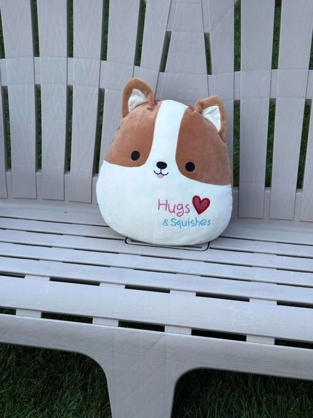 KellyToy Squishmallow Reginald Corgi Plush.